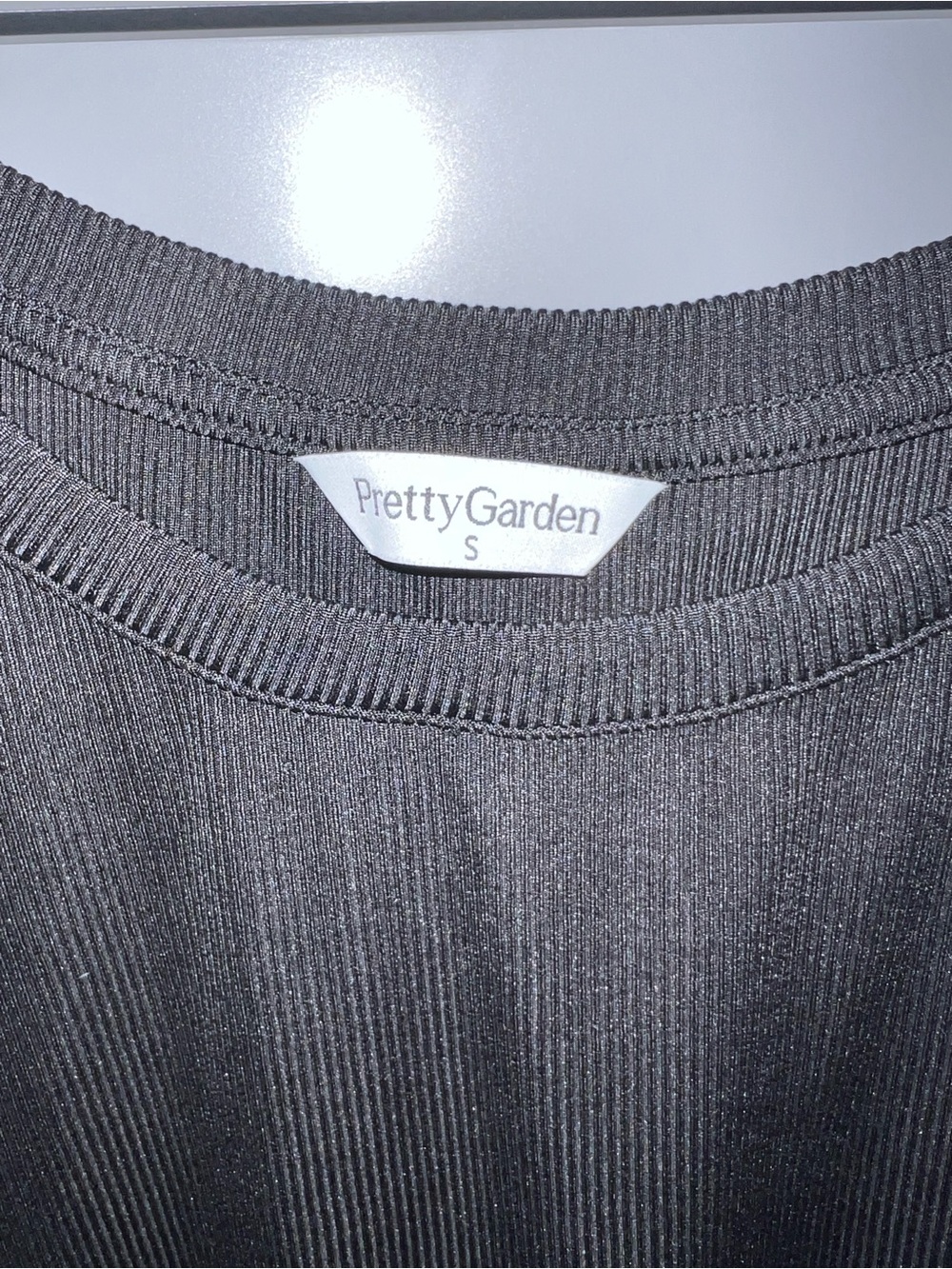 Black Ruffle Sleeve Tee - Picture 2 of 2